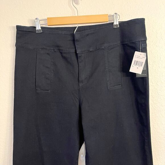 NWT Kut from the Kloth Isabel Flare Jeans 18 Dark Wash Stretch Denim Trouser - Picture 2 of 15